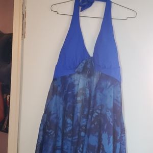 NWOT Blue 2-piece swim suit. Size 3X